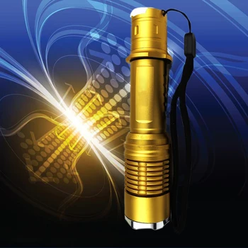 

Linterna Camping Living Waterproof Tactical Focus Torch Lamp 2000Lm T6 Led Flashlight Focus Torch Charger Battery