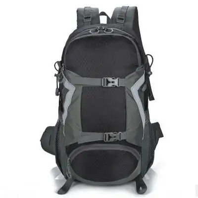 Уличная спортивная сумка, походный рюкзак, походный рюкзак для альпинизма, водонепроницаемая дорожная сумка для альпинизма, 30л, рюкзак для велосипеда, рюкзаки - Цвет: Black