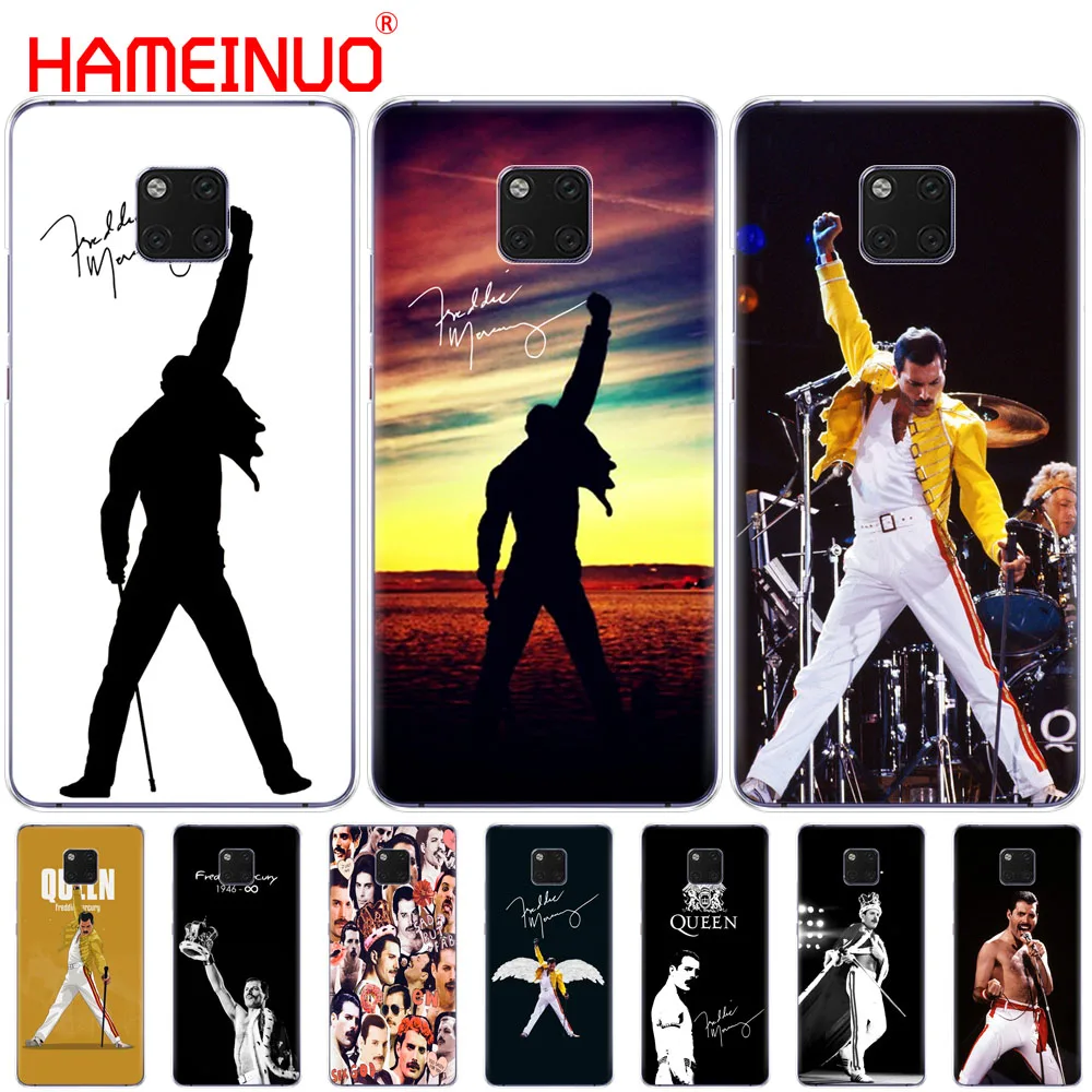 Чехол HAMEINUO Freddie Mercury Queen band чехол для телефона Huawei NOVA 3 3i mate 20 pro honor 8x max note 10|Бамперы| |