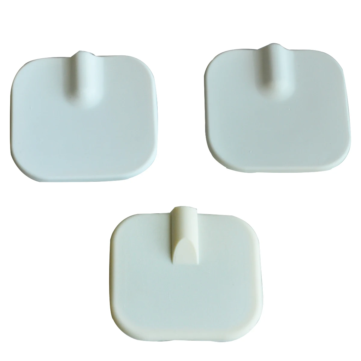 

50 Pairs/Pack Physiotherapy Electrode Pads For TENS Muscle Stimulator Massager Patches Pin Type 5*5/4*4cm Square Cohesive