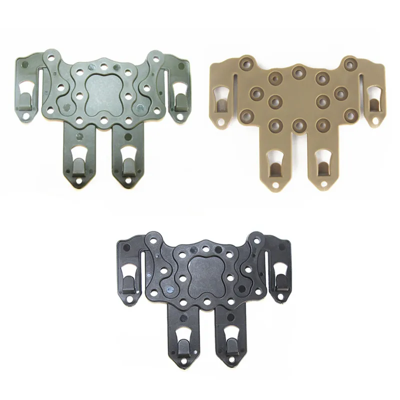 

Hunting Pistol Gun Holster Adapter Paddle Tactical Glock 17 19 P226 USP M9 1911 Waist Belt Holster Platform Gun Accessories