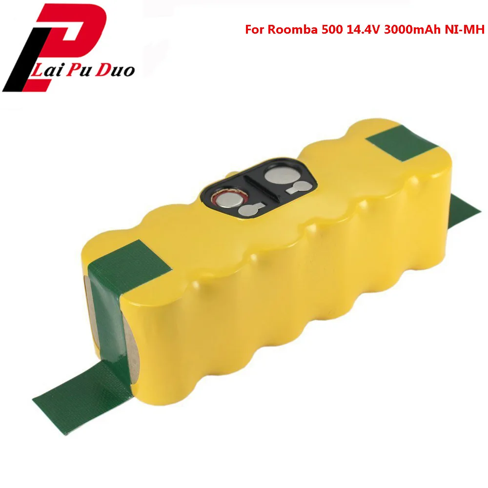 Replacement 3000mAh Battery for iRobot Roomba 500 600 700 800 Series