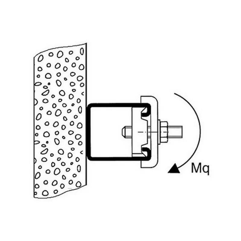 SIKLA 193853 rail assembly MS 41 41x62x2 5x6000 мм Double|Гайки| |