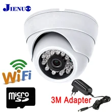 JIENU IP камера wifi 720P 960P 1080P hd cctv Домашняя безопасность беспроводная Поддержка аудио мини система видеонаблюдения ipcam Micro SD слот