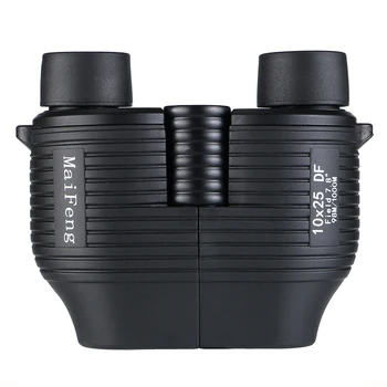 

Portable 10X25 Binoculars Professional HD Telescope High Power compact size Binocular Low Light Night Vision For Concert Hunting