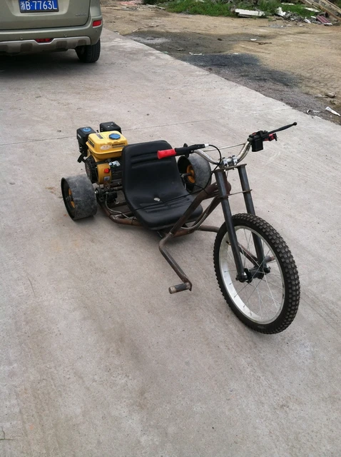 motorized drift trike for adult slider, petrol engine ...