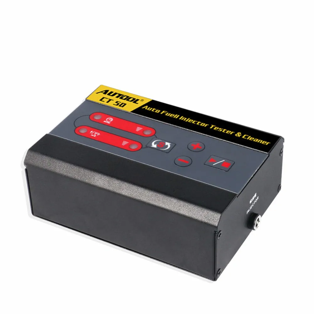 

CT50 Car Fuel Injector Tester Fuel Pump Pressure Test Automotive Diesel Gas Injectors Nozzles Unlimited Pulse Cleaner