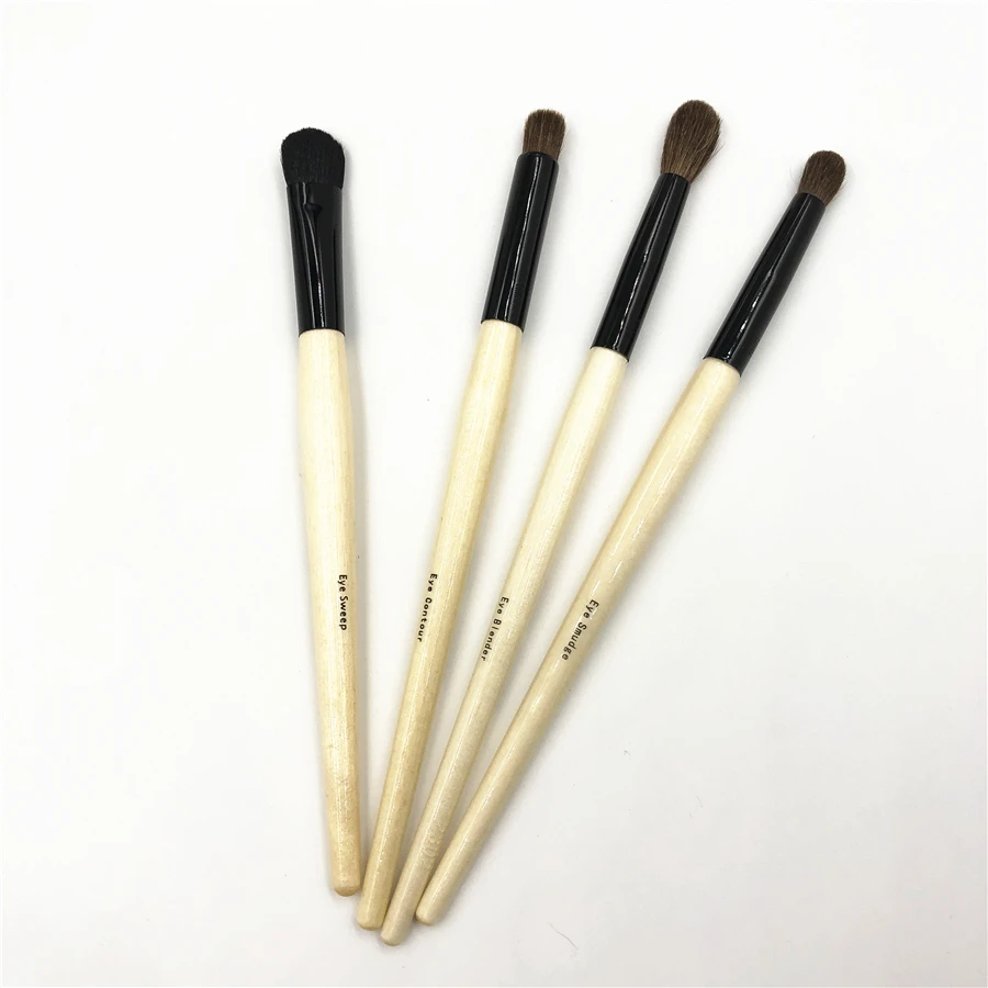 BB Makeup Brush Horse Goat Hair Eyeshadow Eyeliner Eyebrow Blending Eye Contour Sweep Smudge Lip Brush Pro Cosmetic Tool