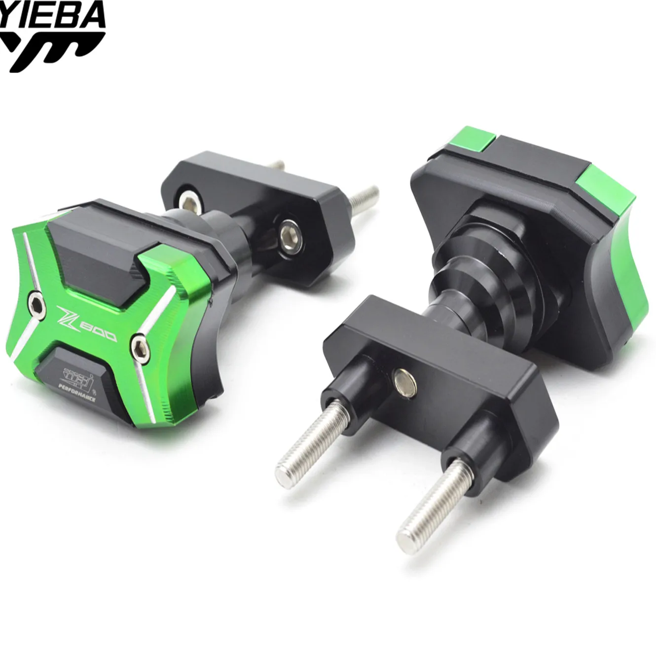 with logo Motorcycle CNC Frame Slider Anti Crash Protector Crash Pad Engine Case Sliders Protector For Kawasaki Z800 z 800 ZR800