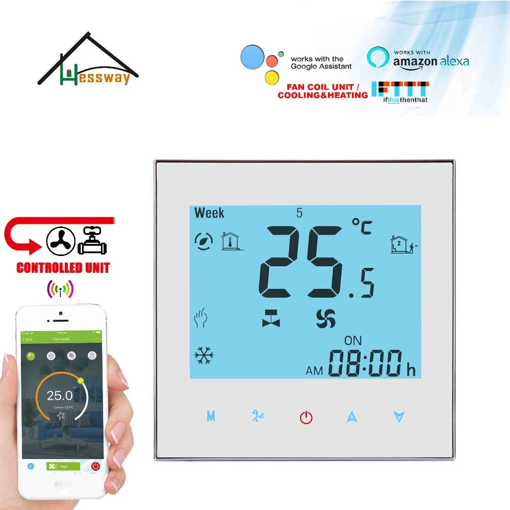 thermostat wifi google home