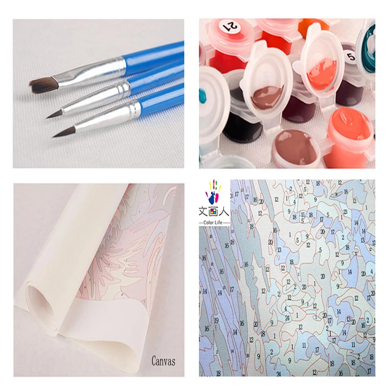 Diy painting by numbers Vincent Van Gogh's paintings \