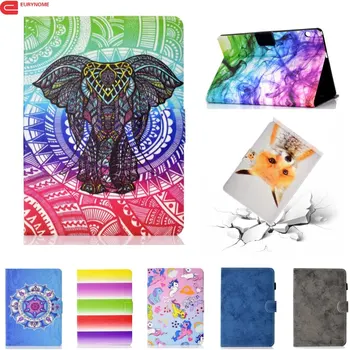 

Case For Huawei MediaPad T5 10 AGS2-W09 L09 L03 W19 Case Cartoon Wallet PU Leather Stand Smart Cover For Huawei T5 10 10.1 Case
