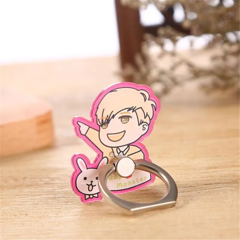*UVR 360 Degree Cute boy rabbit Finger Ring Smartphone Stand Holder Mobile Phone Holder For Iphone Huawei Samsung All Phone *UVR 360 Degree Cute boy rabbit Finger Ring Smartphone Stand Holder Mobile Phone Holder For Iphone Huawei Samsung All Phone