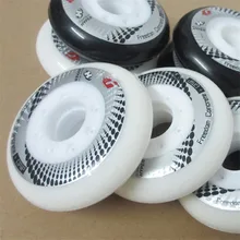 8 pces hyper + g aderência rolo inline concreto patins roda, 84a fsk slalom travagem patinação para seba hl alta wfsc powerslide roda rb