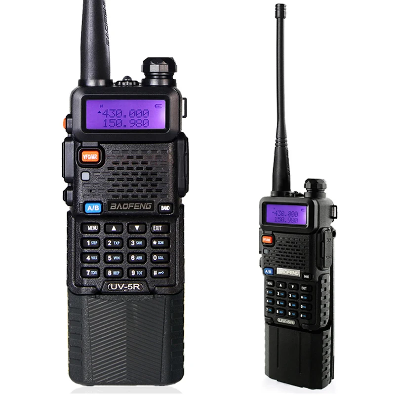 BaoFeng uv-5r VHF / UHF 136-174Mhz и 400- 520 мГц баофенг уф 5r рации портативные для охоты 3800 аккумулятор baofeng uv5r