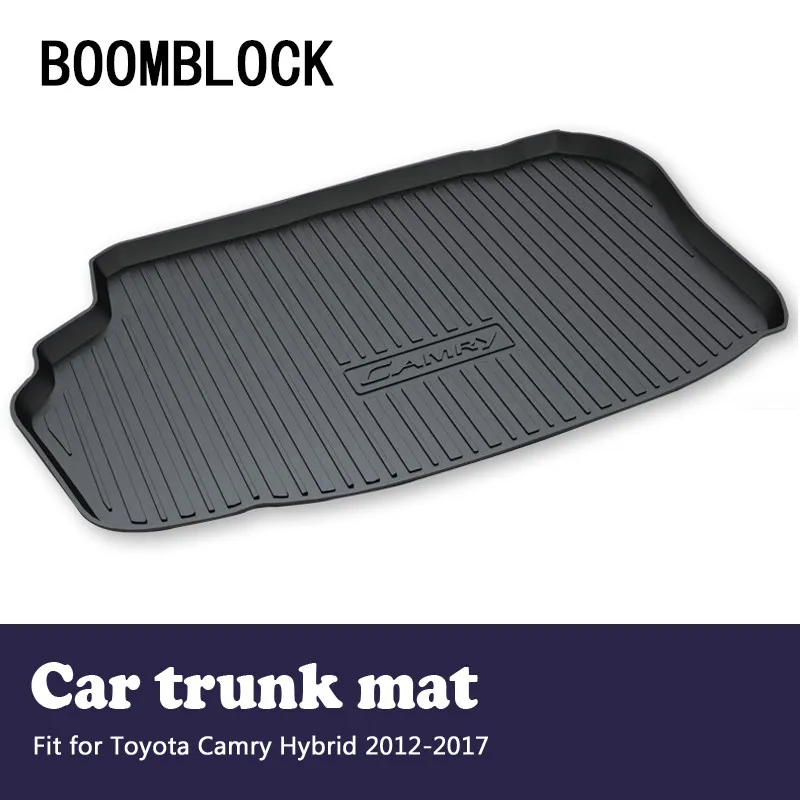 BOOMBLOCK автомобиль специальный багажник пол коврик нескользящий пылезащитный Интерьер Аксессуары для Toyota Camry Hybrid 2017 2016-2012