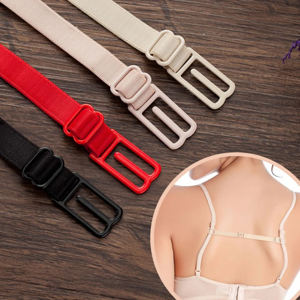 

2Pcs Nonslip Elastic Adjustable Band Bra Strap High Quality New Bra Extension Nude Holder Strap Easy To Use And Wash Hot Sale