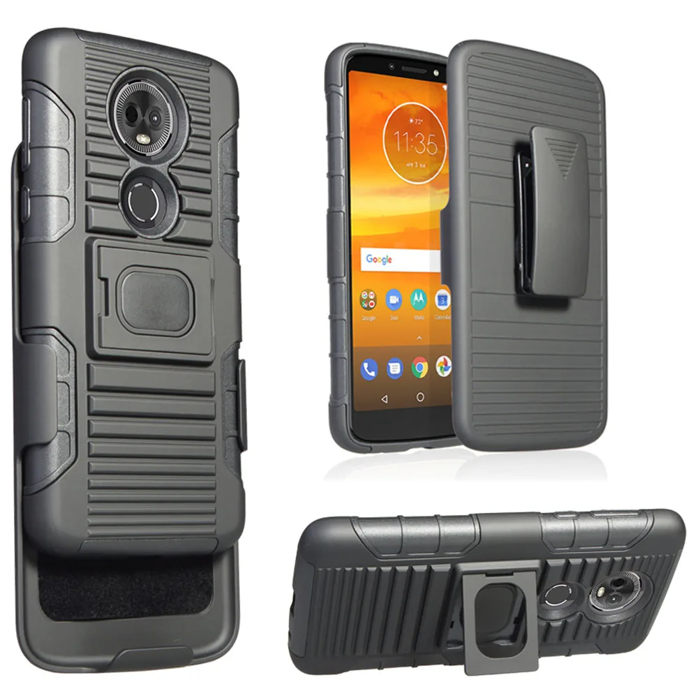 Чехол-кобура для Motorola Moto E5 Plus / Supra с магнитной присоской и кольцом-подставкой |