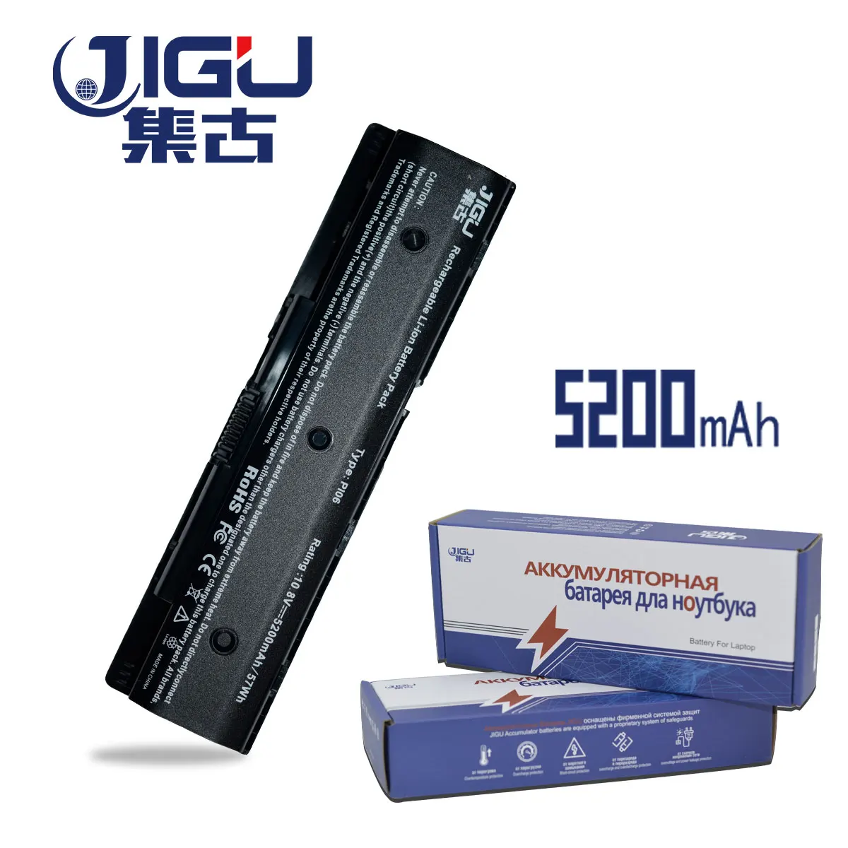 Новые Аккумуляторы для ноутбуков JIGU Φ P106 PI06 HP Envy TouchSmart 14 14t 14z 15 15t 15z 17 17t 17z Series|new laptop