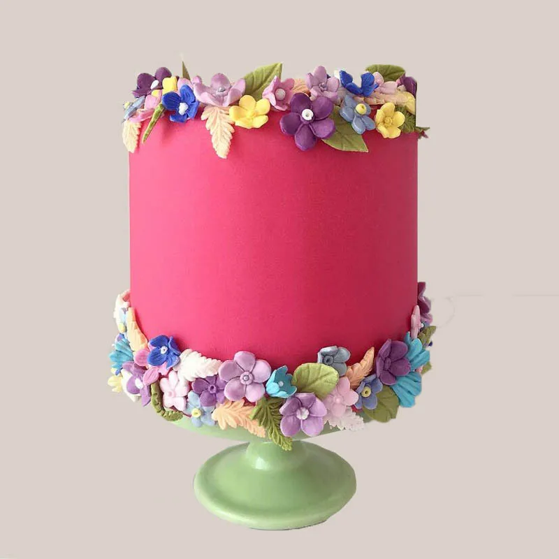 Sugarcraft лист силиконовые формы Мимоза помадка формы для пирожных сделай сам украшения инструменты Конфеты Смолы глины шоколадные формы для мастики