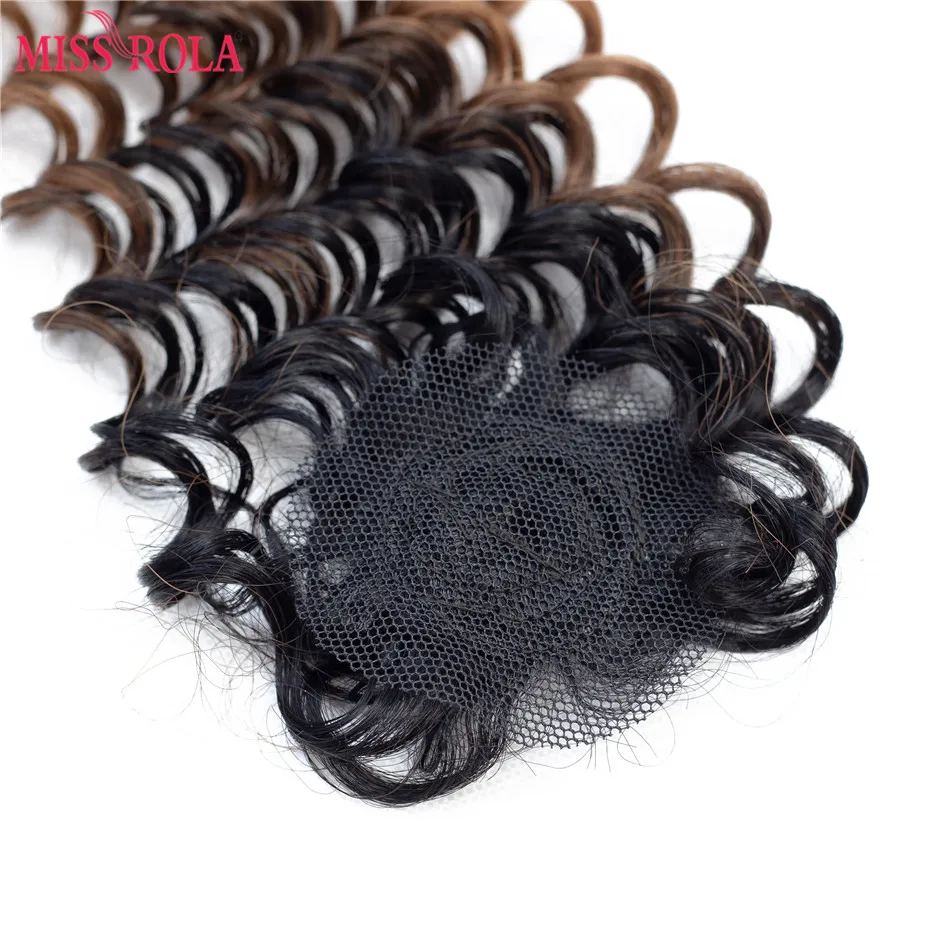 Ombre Extensões de Cabelo Sintético senhorita Rola