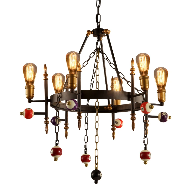 

Loft industrial wind pendant lamp cafe bar clothing store light living room dining room bedroom creative pendant lights ZA99557