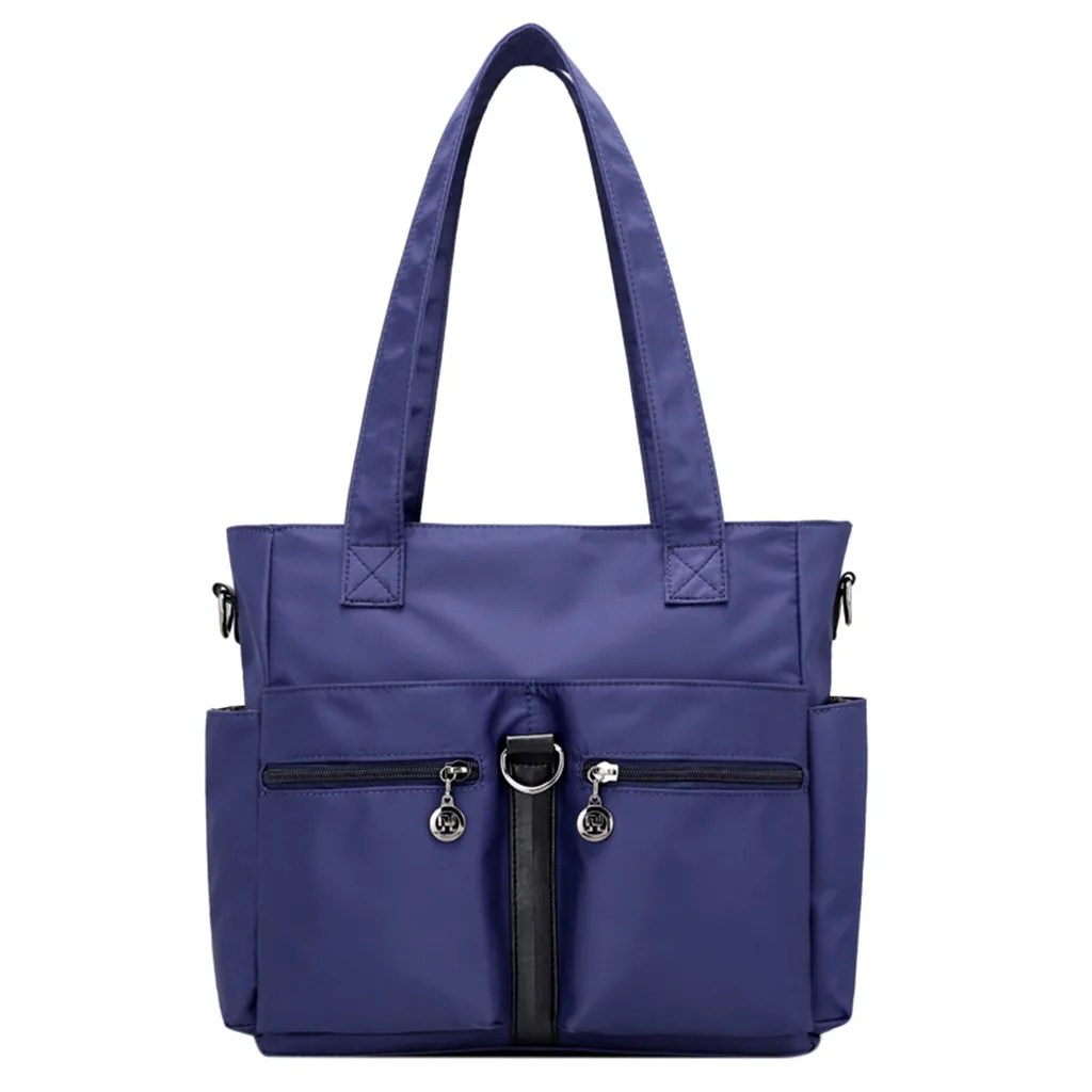 Женская модная нейлоновая сумка на одно плечо, Дамская универсальная сумка через плечо для покупок, водонепроницаемые сумки, сумка для основной сумки