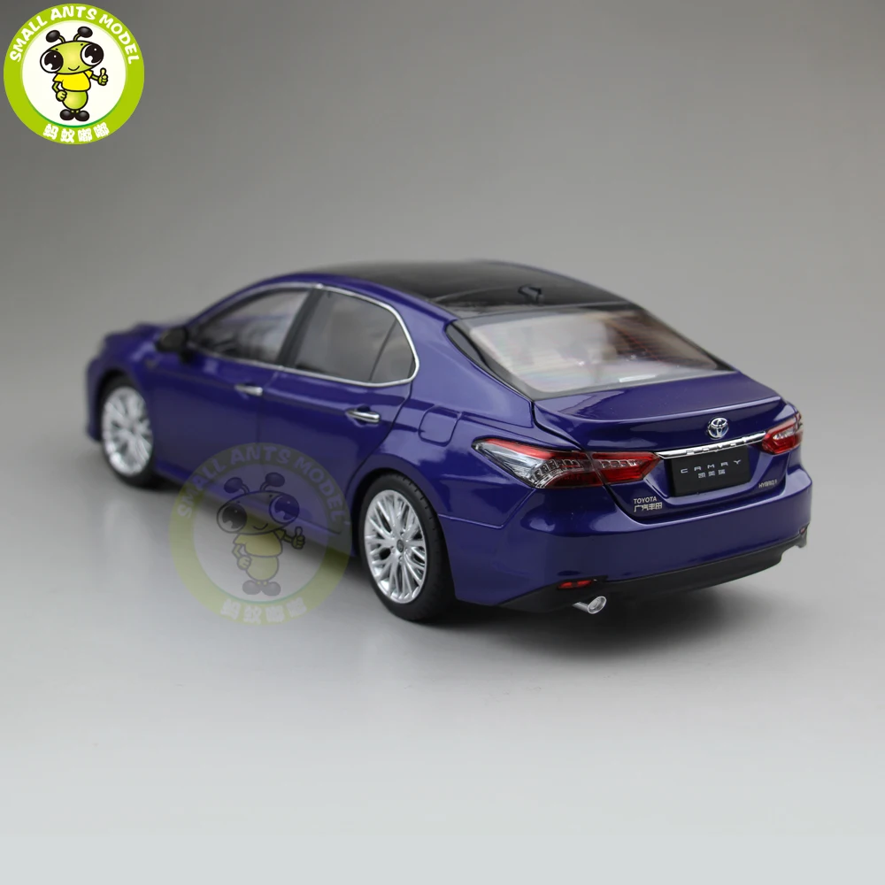 1/18 Camry 8-го поколения Гибридный литой автомобиль модель игрушки для детей Детская Коллекция подарков на день рождения синий