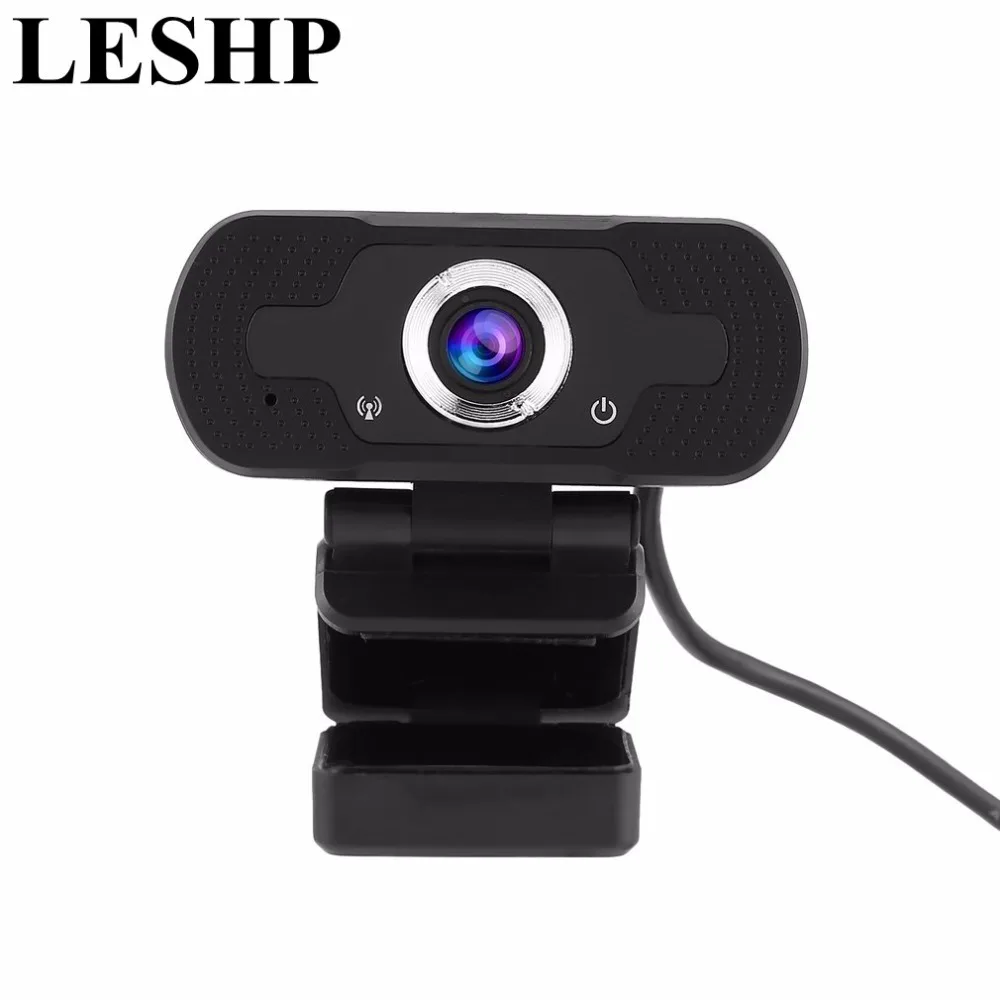 LESHP USB Web Camera 720P 1080P HD Web Camera Webcams Built-in Noise canceling microphone 2D DNR USB Camera Plug n Play Web Cam deep web