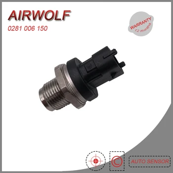 

AIRWOLF 0281 006 150 2000BAR DIESEL CR Common Rail New Fuel High Pressure Sensor Suitable for Komatsu Dodge Cummins 6.7L