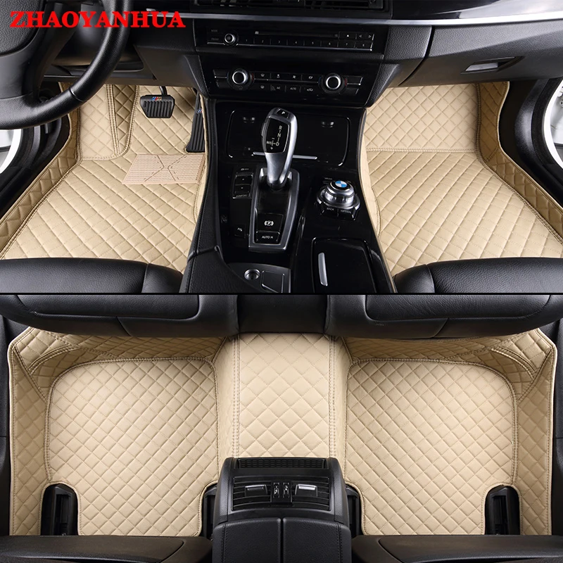 Zhaoyanhua пользовательские автомобильные коврики чехол для Peugeot 206 207 308sw 3008 4008 508 RCZ 5D