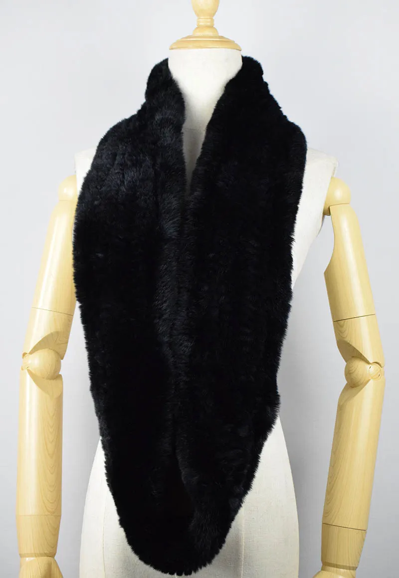 rex rabbit fur scarf 4