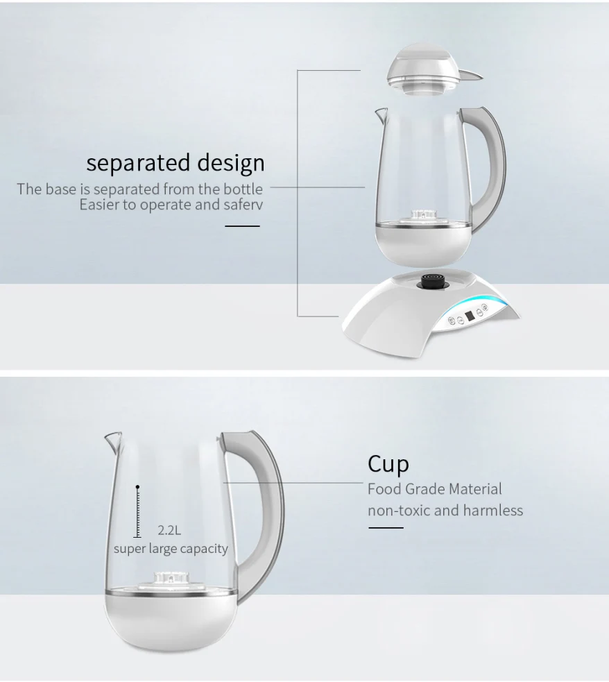 SPE PEM  home use active h2 water generator commercial hydrogen water machine