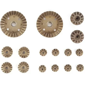 

12T 24T 30T Motor Driving Gear Metal Front Rear Differential Gear Upgrade Repair Parts For Wltoys 12428 12423 12429 1/12 Rc Ca