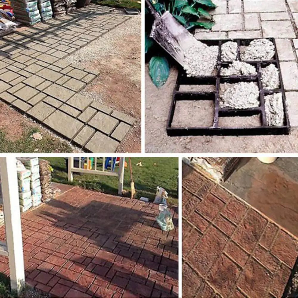 Брусчатка под кирпич своими руками