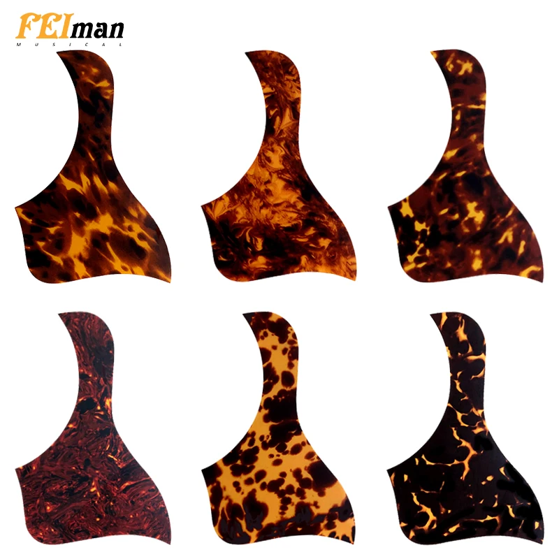 Fei Man-Self- Adhesive Pickguard For Acoustic Guitar, Quality Pickguard, Bird 2 Style, Sticker for 40 "and 41" Size