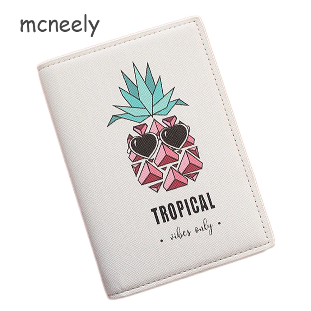 Pineapples Passport Wallet,Passport Cover,Passport Holder,Leather passport wallet