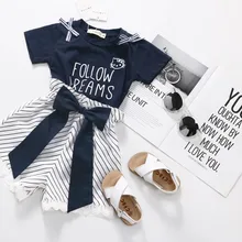 Летние милые шорты для девочек; хлопковые детские шорты с бантом для малышей