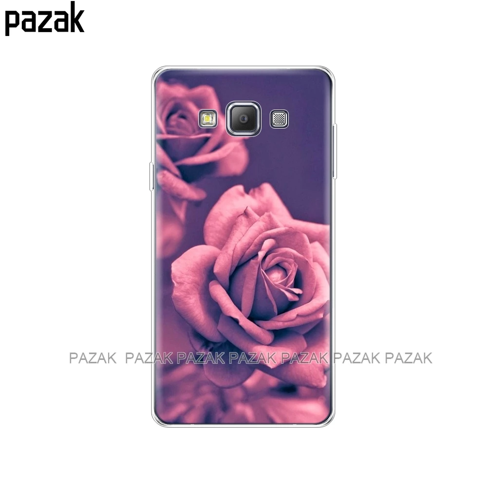 10296 Силиконовый чехол для samsung Galaxy A7, чехол, мягкая задняя крышка из ТПУ для samsung A7, A700, A700F, 360, полная защита от ударов - Цвет: 10296