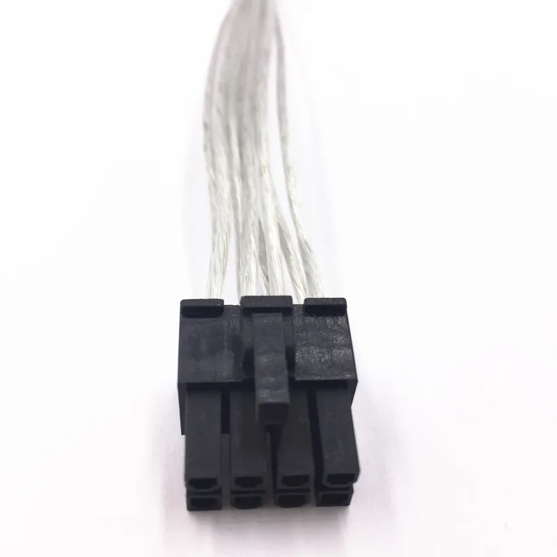 8Pin to 4Pin Power Cable Adapter 8P Male 4Pin Female Wire CPU to Motherboard Power Cable for PC Computer BTC Miner Mining