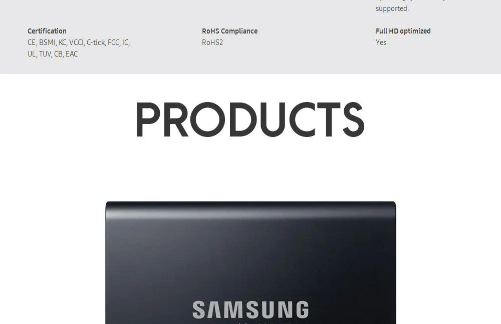 Samsung T5 Ssd Hdd 1 ТБ 2 ТБ портативный Топ внешний Hd накопитель Usb 3,1 для настольного ноутбука ПК Внешний жесткий диск