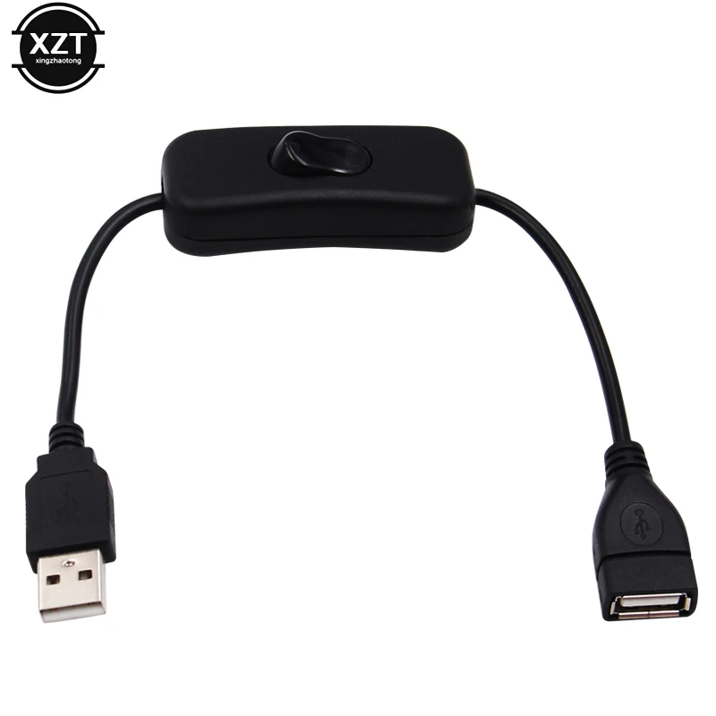 New 28cm Usb Cable With Switch On/off Cable Extension Toggle For Usb ...