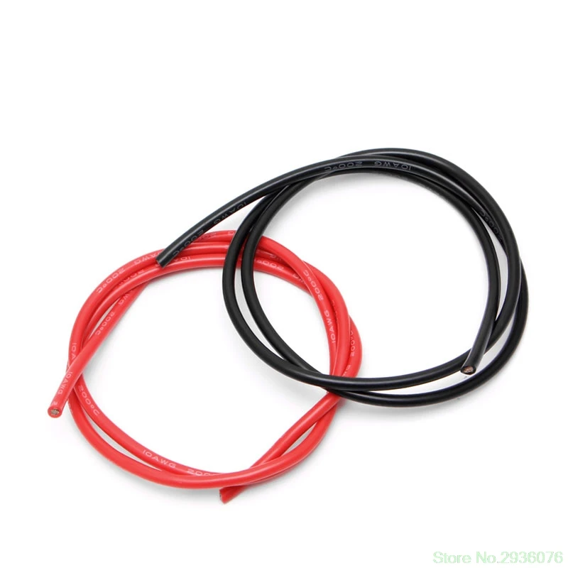 24AWG Калибр силиконовый гибкий провод многожильный V# медные кабели 5 м для RC черный красный Прямая поставка поддержка