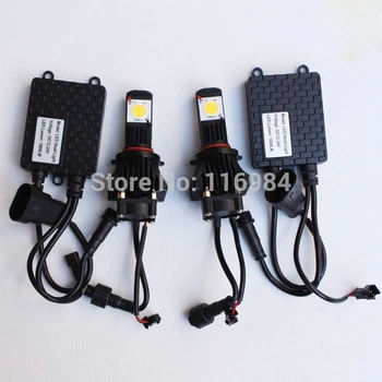 

2PCS x 1800LM H10 9145 PY20D 50W Car/Truck auto 1512 LED HeadLight Kits bulb