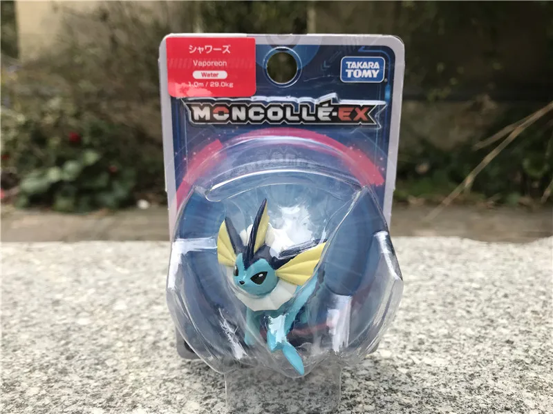 Takara Tomy Pokemon Go monклей EX Sun Moon Water Vaporeon 2 &quotКоллекционная фигурка Новинка|Игровые