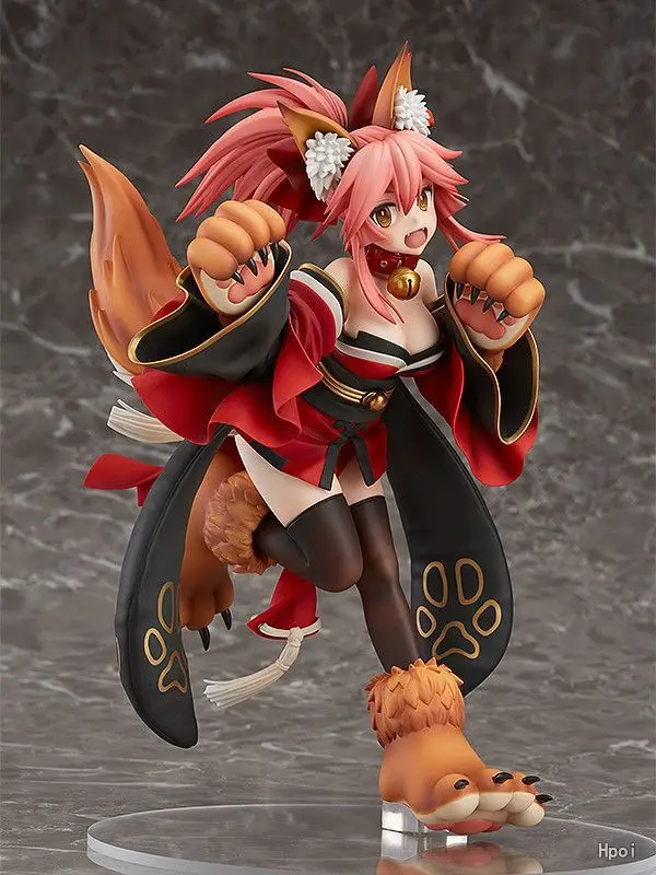 

Fate Grand Order Caster Tamamo no Mae Cat Girl Statue PVC Action Figure Toys