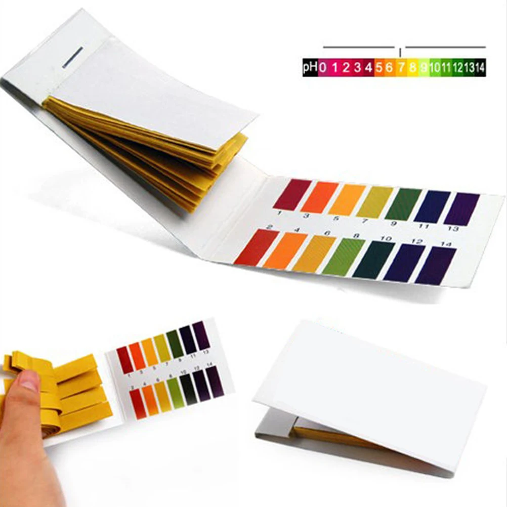 

Amazing 80 Strips PH Test Strip Aquarium Pond Water Testing PH Litmus Paper Full Range Alkaline Acid 1-14 Test Paper Litmus Test