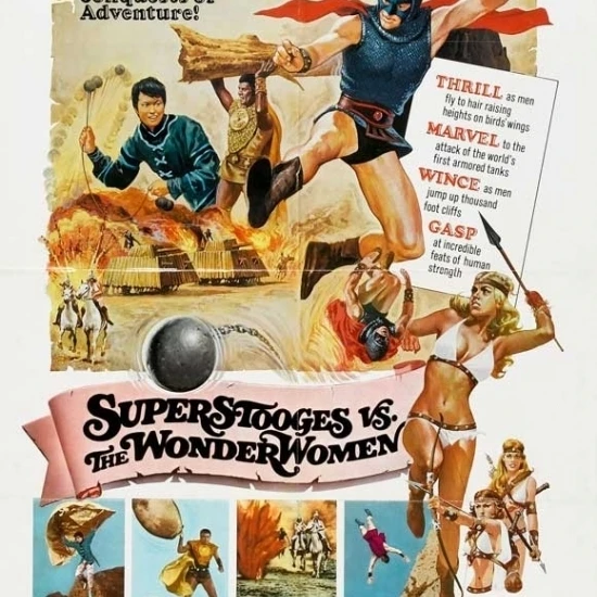 Three Fantastic Supermen Movie Poster (27 x 40)