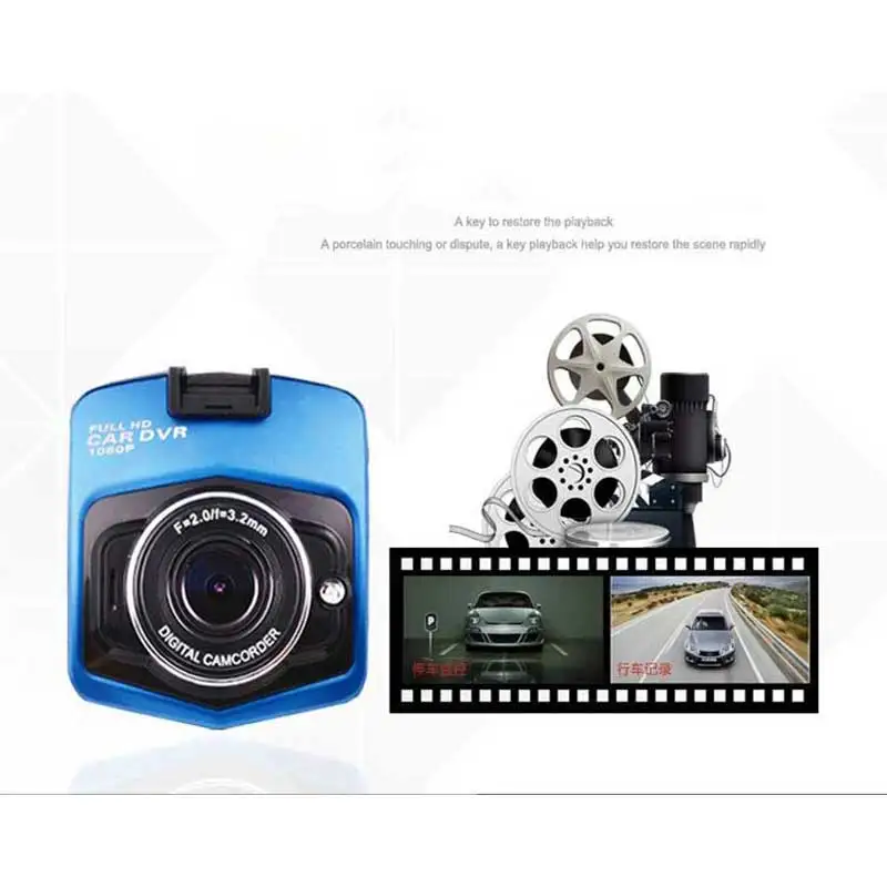 

Mini 2.4'' Car DVR Video With Night Vision Front And Rear Camera Recorder Full HD 1080P G-Sensor Camcorder Recorder Dash Cam