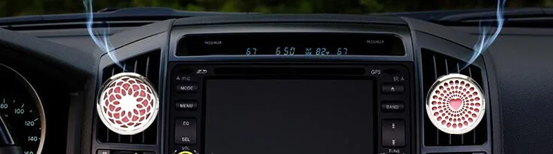 IKSNAIL автомобильный освежитель воздуха цветочный дизайн для эфирных масел автопарфюм Автомобильная-Стайлинг авто орнамент Духи Диффузор